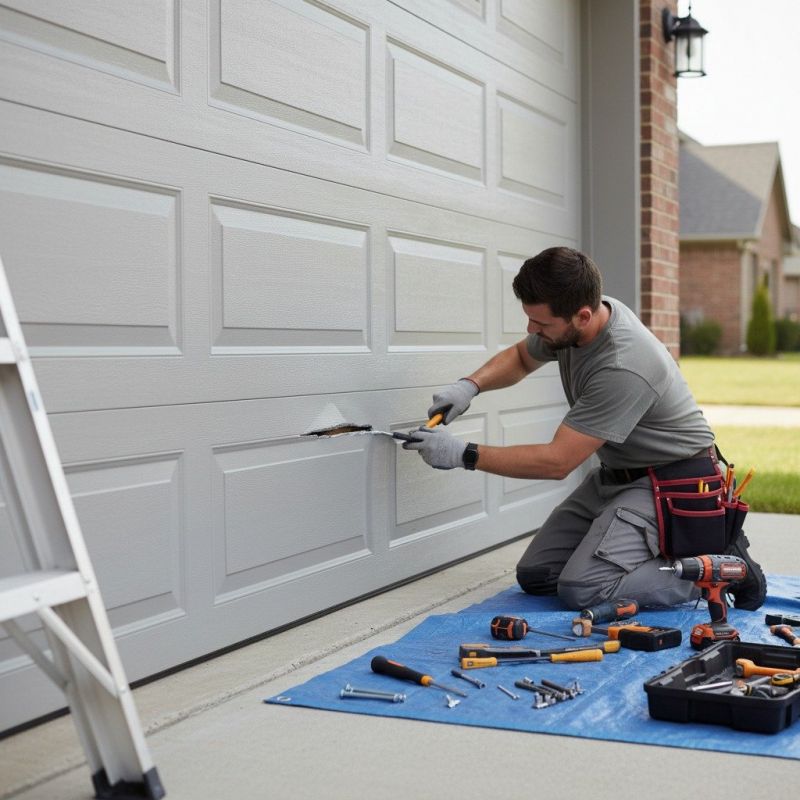 Garage Door Painting Service