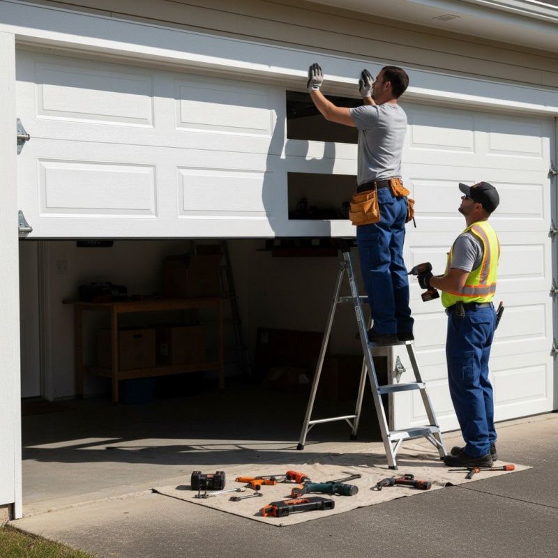 Garage Door Painting Service